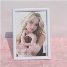 PB22塑料简单大方带实玻璃相框大量批发零售影楼礼品