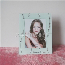 GT-029水晶玻璃影楼相框摆台6寸7寸精品礼品厂家直销批发