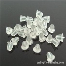 1276饰品配件批发塑料耳钉耳堵100个一袋价格防过敏防脱塞子