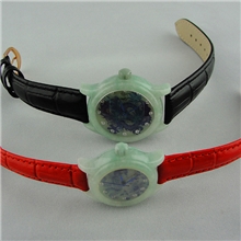 供应逸风婚庆情侣定做翡翠饰品翡翠玉手表