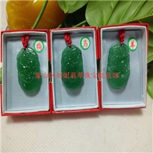 厂家供应油清B料十二生肖玉玉石批发带包装