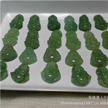 缅甸玉器批发翡翠小号玉观音佛天然翡翠A货保平安观音佛吊坠