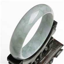 批发供应翡翠A货手镯翡翠批发天然玉石浅绿色玉镯子玉石批发厂