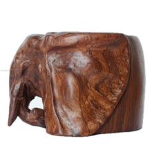 木雕大象木质工艺品礼品工艺品批发供应木雕产品