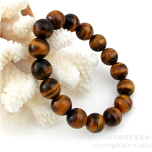 经销批发天然虎眼石手链天然黄虎眼石手链批发