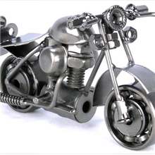 王者之风摩托车模型家饰摆件车模工艺品节日生日礼物M37C