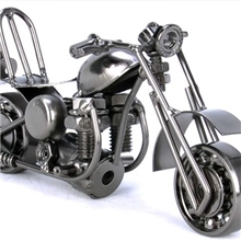 【伙拼】铁艺模型铁艺摩托车模型仿真工艺品多款可选