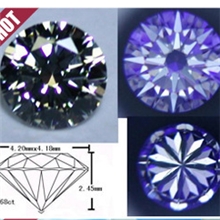 锆石原产地厂家供应各种完美品质八心八箭锆石【特价】