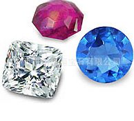 定制玻璃石八边形锆石人造锆石裸石梧州宝石进口锆石