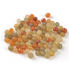 域石新疆淖毛湖天然精品葡萄干玛瑙原石已打眼