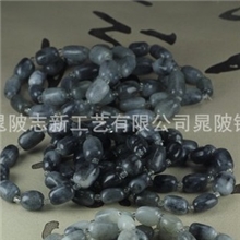 厂家直供玉器正品和田玉青花籽料随形手链