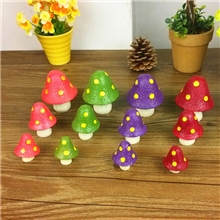 SZB008zakka杂货批发田园家居森林蘑菇摆件装饰拍摄道具三件套