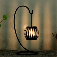 zakka杂货复古南瓜烛台铁艺烛台摆件礼品礼物特价A05501001