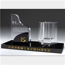 专业制作文化用品办公用品批发水晶办公摆件品质保证