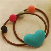 韩国饰品批发【春天瑞朵】纽扣爱心发饰头花发圈支付宝混批厂家