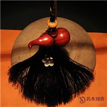 红木工艺品厂家批发商务礼品平安红檀弯把葫芦挂件挂饰