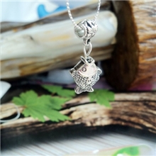 云南民族风复古饰品项饰批发地摊小鱼西藏藏饰藏银项链项坠XL142