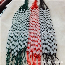 厂家批发玉绳子玉吊坠项绳手工编织挂绳米珠翡翠挂绳