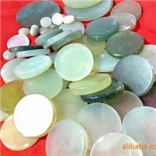 玉石圆片【天然玉石】（可批发零售）