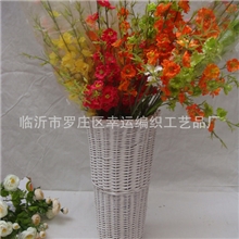 专业生产批发花店柳编插花篮干花篮塑料花篮鲜花篮