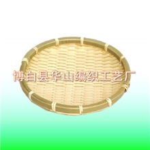 供应竹筐篮竹编箩筐竹编收纳篮水果托竹编小竹托产品环保时尚实用
