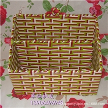 博兴艺凡草编工艺品批发笔架文件夹收纳盒收纳箱收纳柜