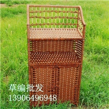 博兴艺凡草编纸绳工艺品草编工艺品收纳架鞋架书架