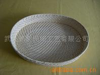 供应植物编织藤编工艺品--水果筐库存编织工艺品