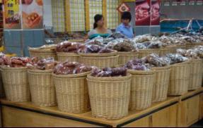 柳编超市储物篮