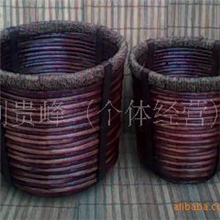 诚信生产、加工、批发优质花盆、水果篮、鸡蛋篮等，柳编工艺品