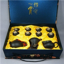 茶具批发厂家直销可定做LOGO中秋送礼茶具礼盒精品紫砂茶具套装