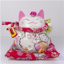 厂家供应日本招财猫招财猫储蓄罐大号招财猫存钱罐吉祥如意