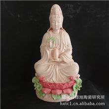 德化陶瓷观音佛像瓷器观音佛像佛教摆件用品白瓷佛像
