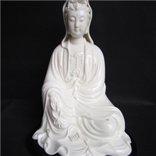 德化白瓷观音菩萨瓷器观音菩萨佛具白瓷观音陶瓷工艺品佛像
