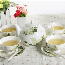 家居热销茶具礼品套装批发欧式骨瓷陶瓷茶具精装版茶具可混批