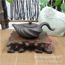 朱泥紫砂壶功夫茶具手绘陶瓷茶杯茶壶