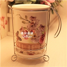 时尚筷子筒（配铁架）创意陶瓷家用筷子筒餐具筷筒环保筷筒多款