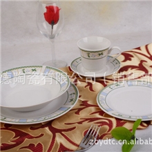 厂价直销临沂陶瓷餐具高温白瓷20头配套餐具陶瓷餐具套装