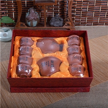 批发供应中国宜兴紫砂壶套装礼品茶具紫砂茶具批发功夫陶然紫砂