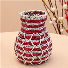 藤编花瓶花器花篓花篮插花器皿家居饰品摆放摆件