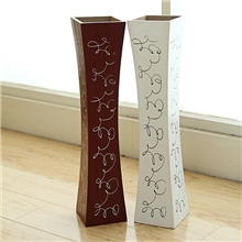 花瓶花筒仿瓷木花瓶仿真花落地花器高脚花器拉丝花器0-8