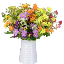 跳兰菊仿真花绢花干花假花家居装饰花小翠花富贵菊蝴蝶花