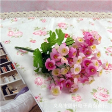 迷你风铃花5色可选绢花仿真花义乌璐轩工艺品仿真花假花绢花