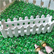 长30cm宽8cm高9cm白色木栅栏花器批发插花容器花盆厂家直销