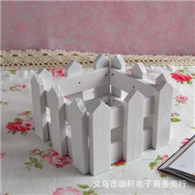 小额批发10cm木制栅栏花器实木花器插花容器花瓶花桶木栅栏