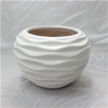 陶瓷花盆批发花器工艺花盆陶瓷盆景盆园艺花盆036白