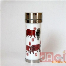 生产景德镇陶瓷礼品杯子2012中秋节礼品杯子