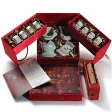 批发高档商务送礼汝窑功夫茶具套装整套汝瓷普洱红茶茶具特价