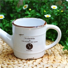 生产批发ZAKKA高仿搪瓷花盆水壶花盆家居花瓶花插工艺品1061