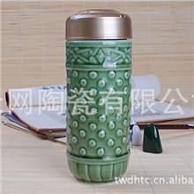 厂家批发汽车保温杯办公保温杯礼品保温杯陶瓷保温杯可定制